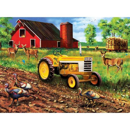 THE MOUNTAIN VALLEY® SPRING WATER Master Pieces 31905 Farm & Country Puzzles - 500 Piece; Pack of 4 31905